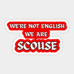 We are Scouse Sticker